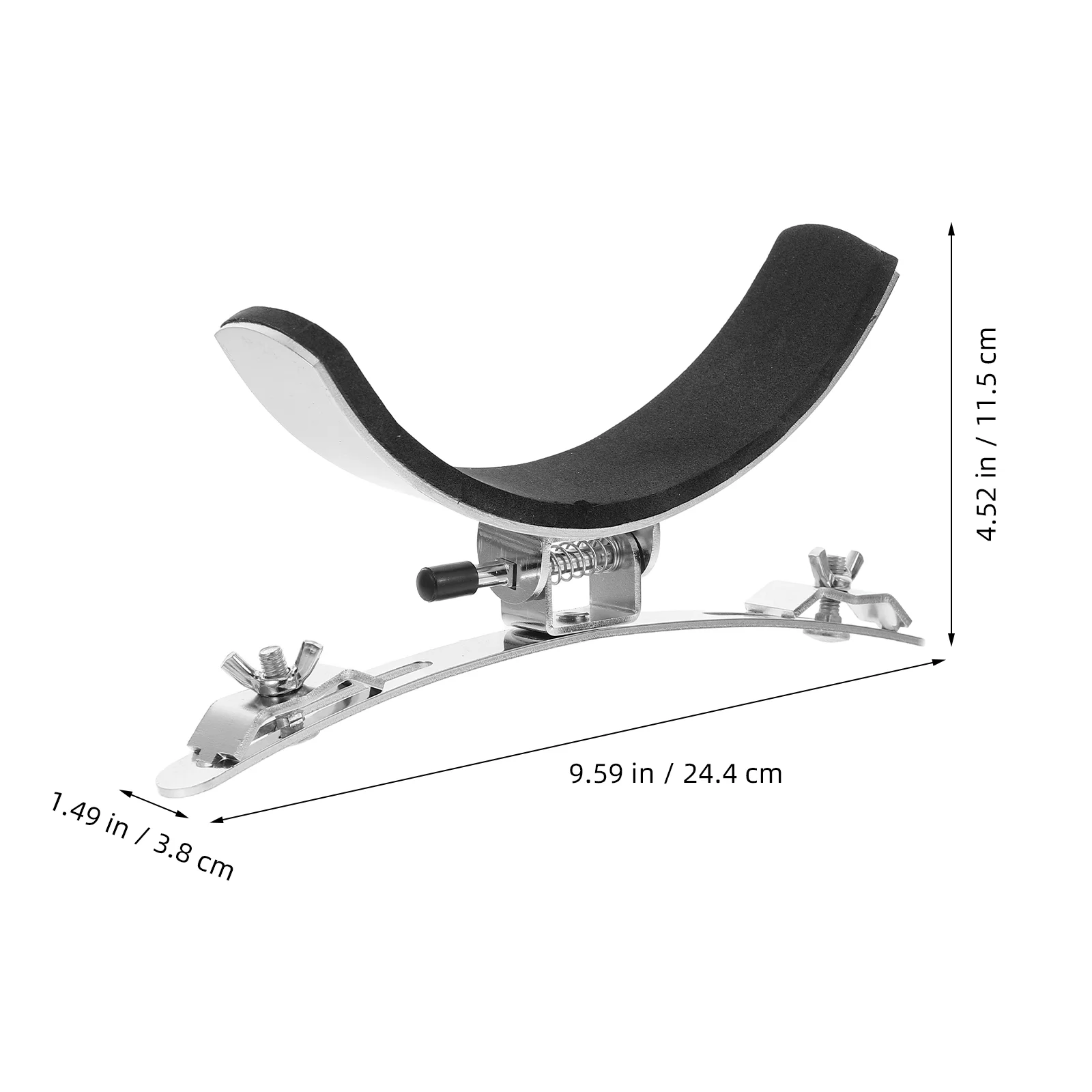 Snare Drum Replacement Part Marching Leg Rest Electronic Accessories Support Accessory for Home Silver Drumsticks