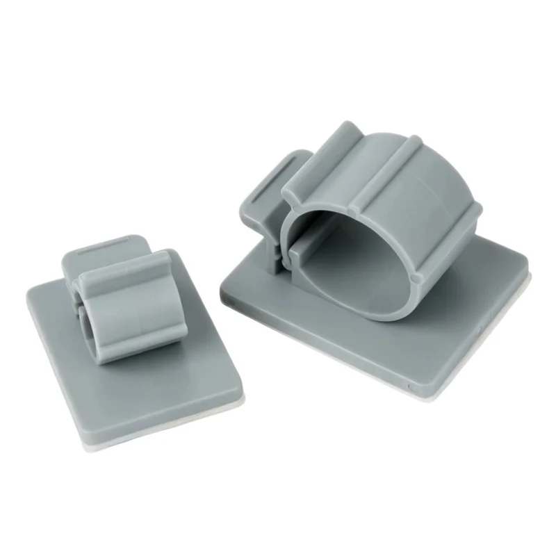 Nylon Wire Protector TS0607~TS1618 USB Cable Management Adhesive Hooks Desk Clamp For Home Office