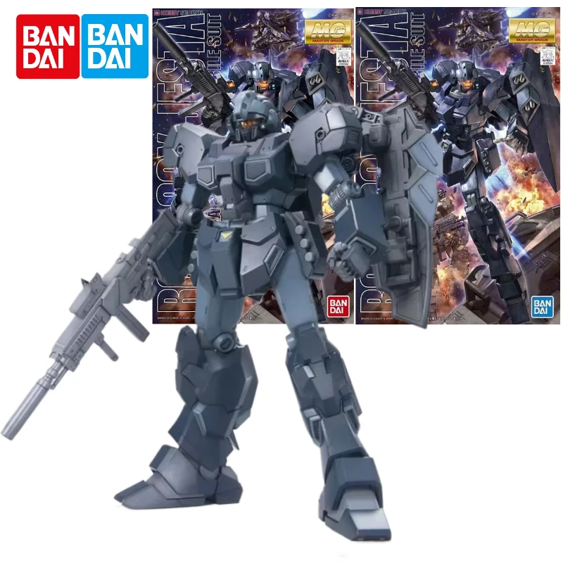 In Stock Original Bandai Anime GUNDAM MG 1/100 RGM-96X Jesta Assembly Anime Action Figure Model Toys Collection Ornaments Gifts