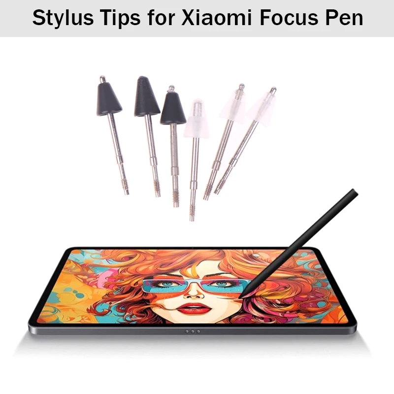 

Прецизионные металлические сменные наконечники стилуса для Xiaomi Focus Pen с низкой задержкой и защитой от износа, аксессуары для цифровых художественных ручек отличаются своими руками