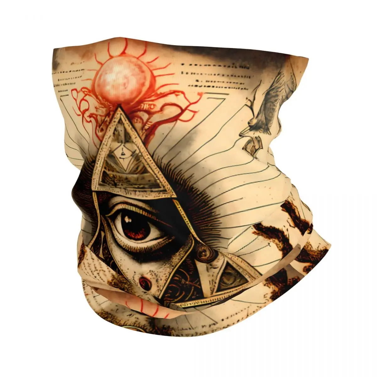 

Обложка на шею с эффектом «глаза»