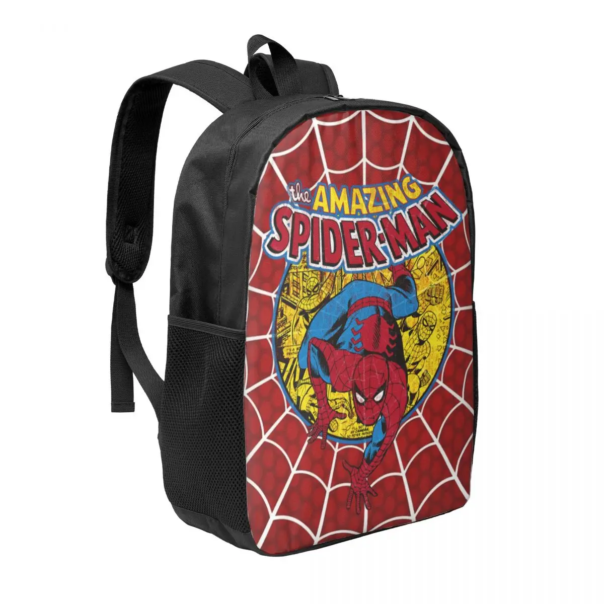 Custom 3D Print The Amazing Spider-Man Backpack for Girls Boys College School Travel Bags Women Men Bookbag Fits 15 Inch Laptop