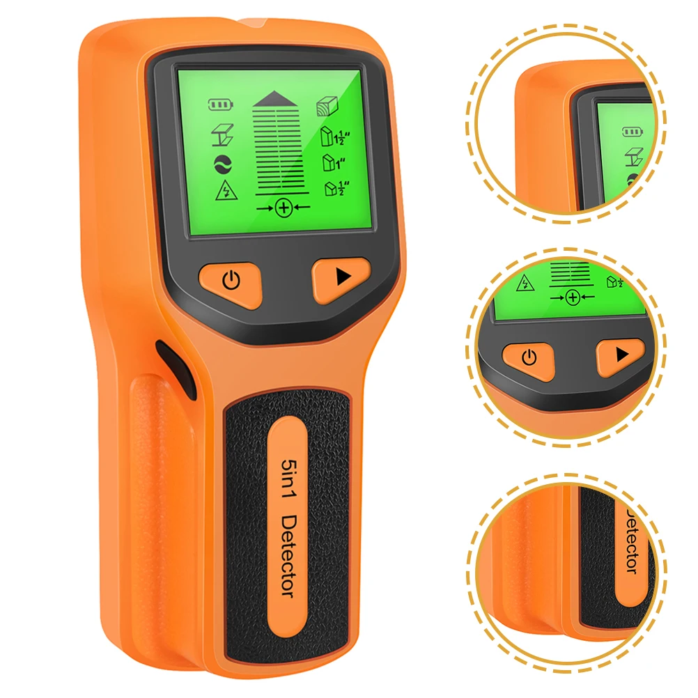 

Wall Scanner for Studs Electric Wire Hidden in Walls ange Voltage Meter Multi Function Tool