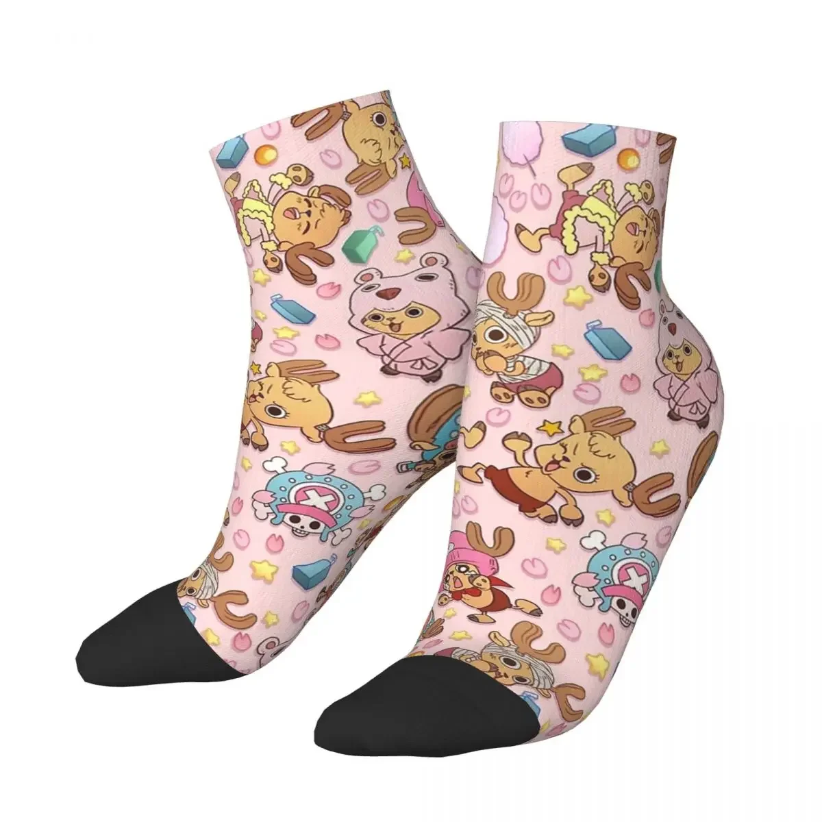 ONE PIECE ! TONY TONY Chopper! Pattern Socks Harajuku Super Soft Stockings All Season Socks Accessories for Man's Woman's Gifts