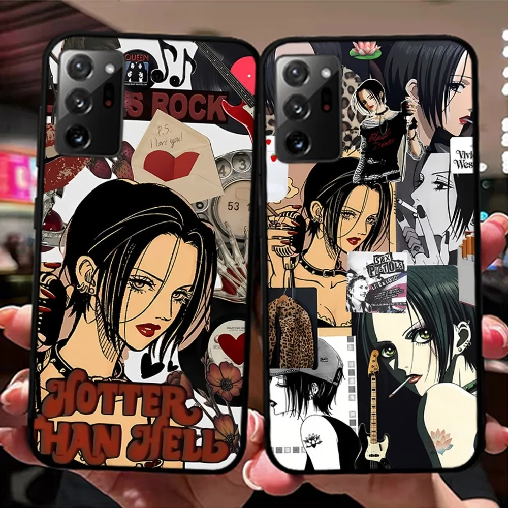 Nana Osaki Anime Phone Case For Samsung Note 8 9 10 20 pro plus lite M 10 11 20 30 21 31 51 A 21 22 42 02 03