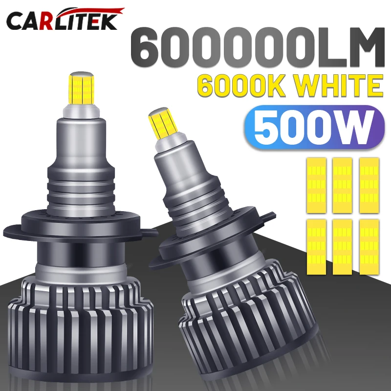 H7 Led Bulb Canbus H1 H8 H11 Fog Light 9006 Hb4 9005 Hb3 9012 Hir2 Led H27 880/881 30000LM H7 Led 360 Auto Lamps 6000K Mini 12V