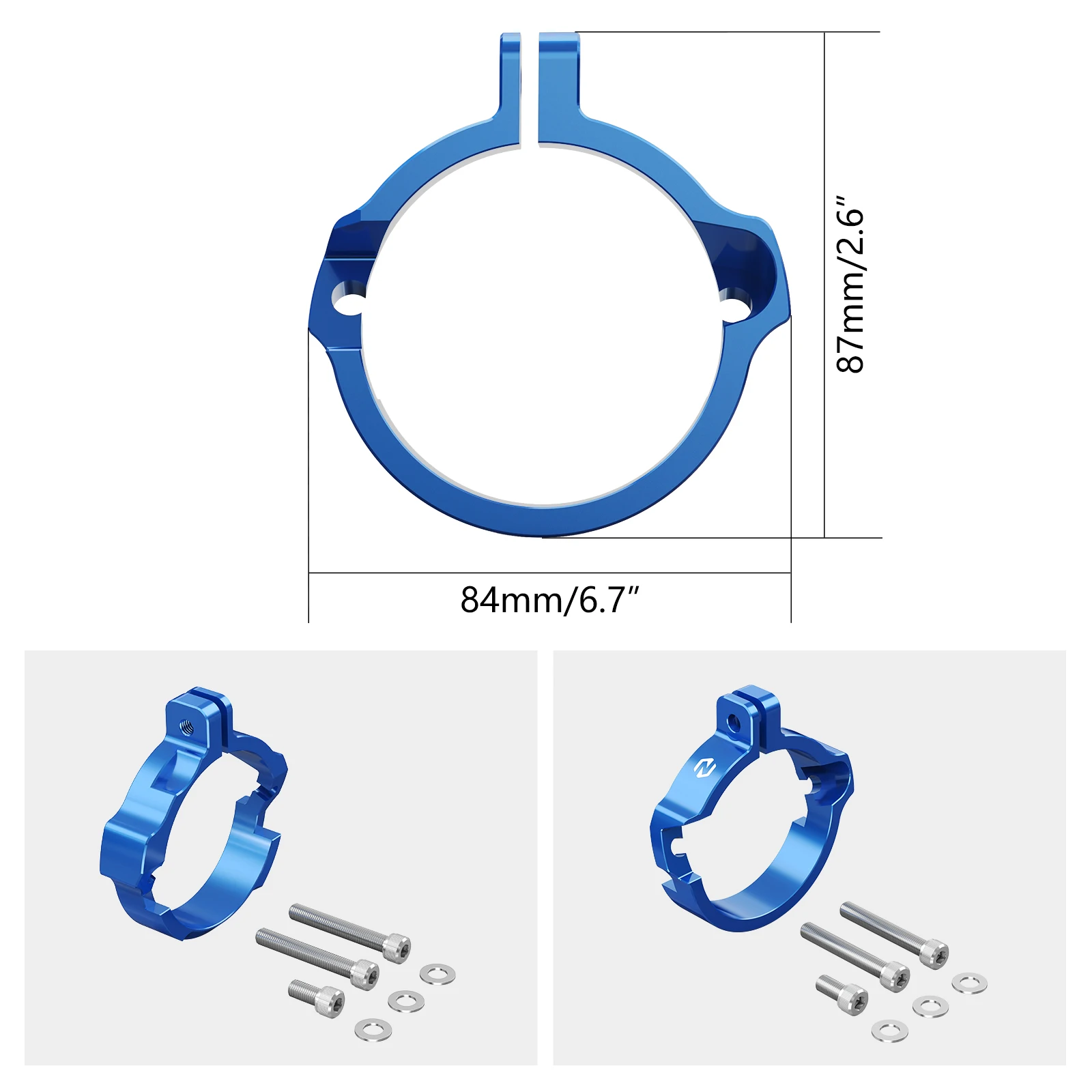 For Husqvarna TE300 TE250 TE 300 250 2024 TX300 2023-2024 Motorcycle Exhaust Flange Clamp Guard For GasGas EX MC EC 300 250 2024