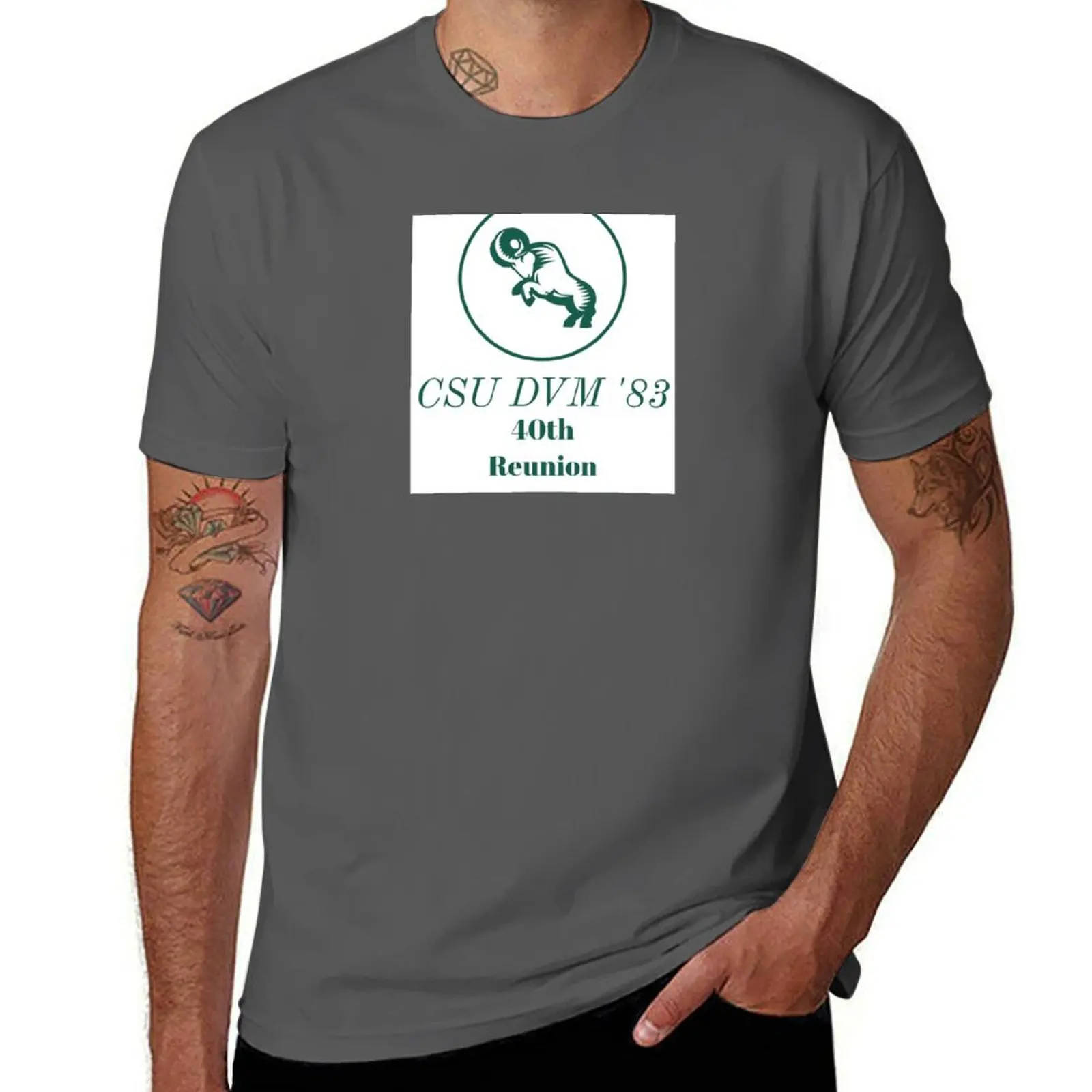 

CSU DVM '83 40th Reunion_Beth Kingery T-Shirt Plus Size Quick Dry Sports Tee