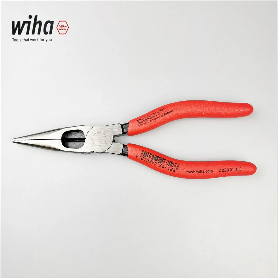 WIHA Germany Weihan classic needle nose pliers with blade Z 05001 160/26718 200/26721