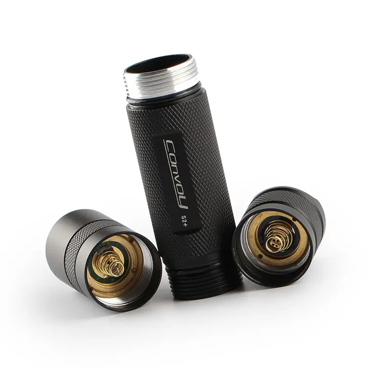 LED懐中電灯convoy 2 S2 uv 365nm、276a、蛍光エージェント検出、uva