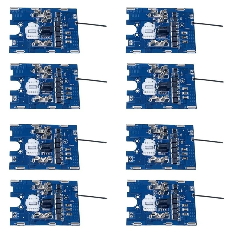 ABNR 8Pcs Battery Protection Board 5S 21V 25A Lithium Battery Protection Circuit Board Module For Makita Power Tool