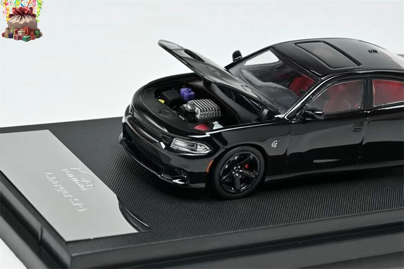 

Предзаказ: Коллекционная модель автомобиля Charger SRT Hellcat 2023 года, 7 см, масштаб 1:64, цвета Pitch Black/White Knuckle, лимитированная серия 599 экземпляров, литая под давлением.