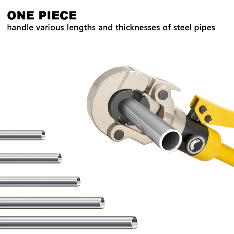 

CW-1632 Гидравлический пресс для труб Pex, алюминиевые пластиковые трубы, медная трубка, сантехнический инструмент для обжима давления и подогрева пола
