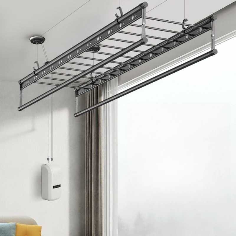 Drying rack intelligent lifter manual drying rack modified electric accessories balcony