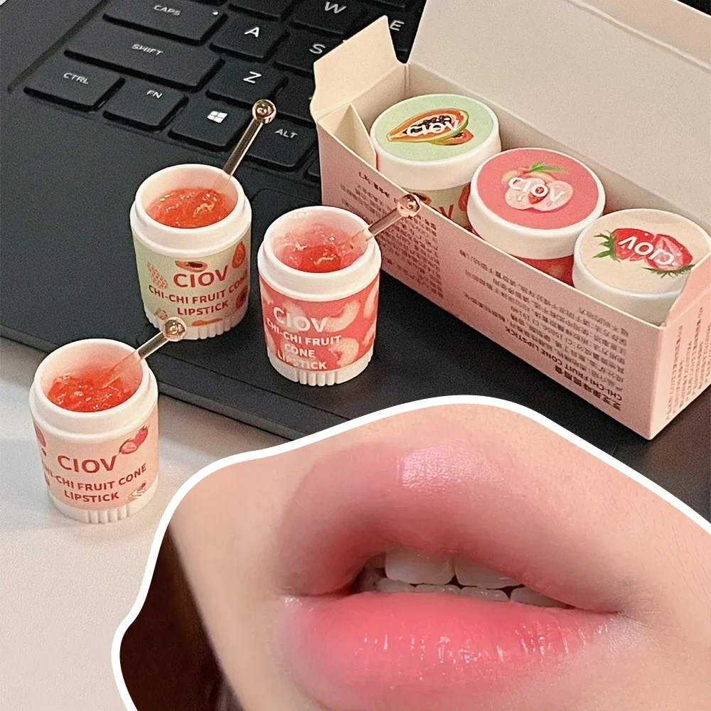 Honey Peach Lip Mask 1/3Pcs Repair Dryness Crack Peeling Reduce Fine Lines Hydrating Moisturizing Lip Korean Care Beauty