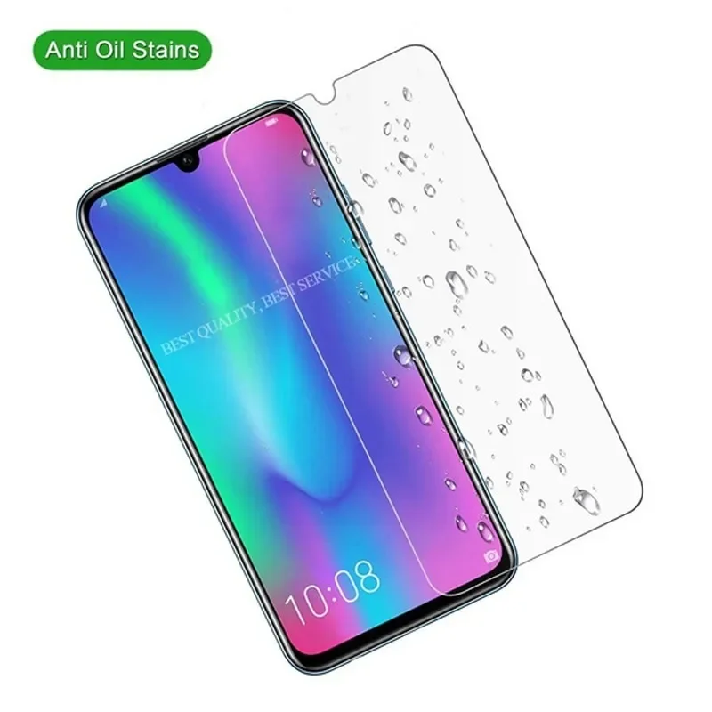 Vidro temperado protetor de tela para huawei y6s 2019, transparente, 2pcs