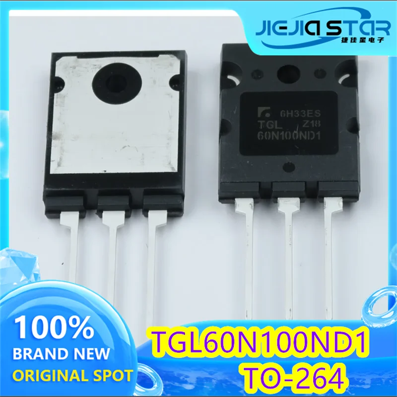 

Single Tube, TGL60N100ND1, 60N100ND1, TO-264, IGBT, Guaranteed to be easy to use, 100% Brand New, Original, 2 PCs, 20 PCs