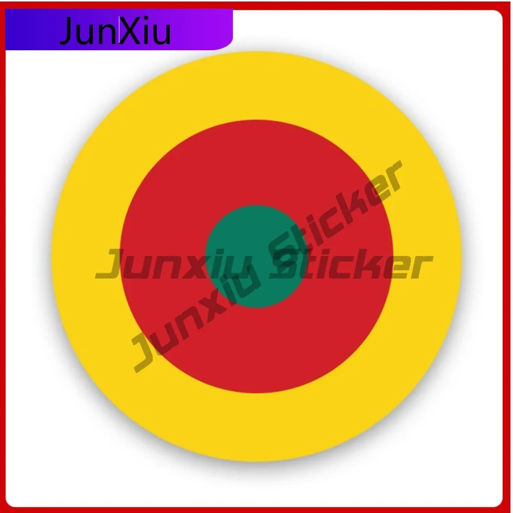 

Cameroon Air Force Sun Resistant Weather Resistant Vintage For Laptop Helmet Bumper Easy Apply Easy To Remove Accessories