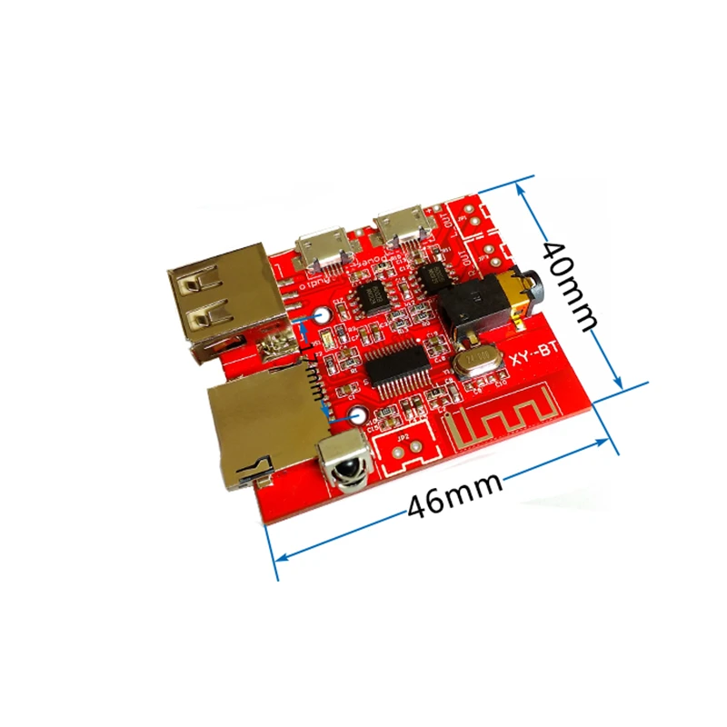 3 W รถบลูทูธ4.1 MP3 WAV ถอดรหัสเครื่องขยายเสียงลำโพงเสียงโมดูลสนับสนุน USB/TF/U-DISK/IR รีโมทคอนโทรล