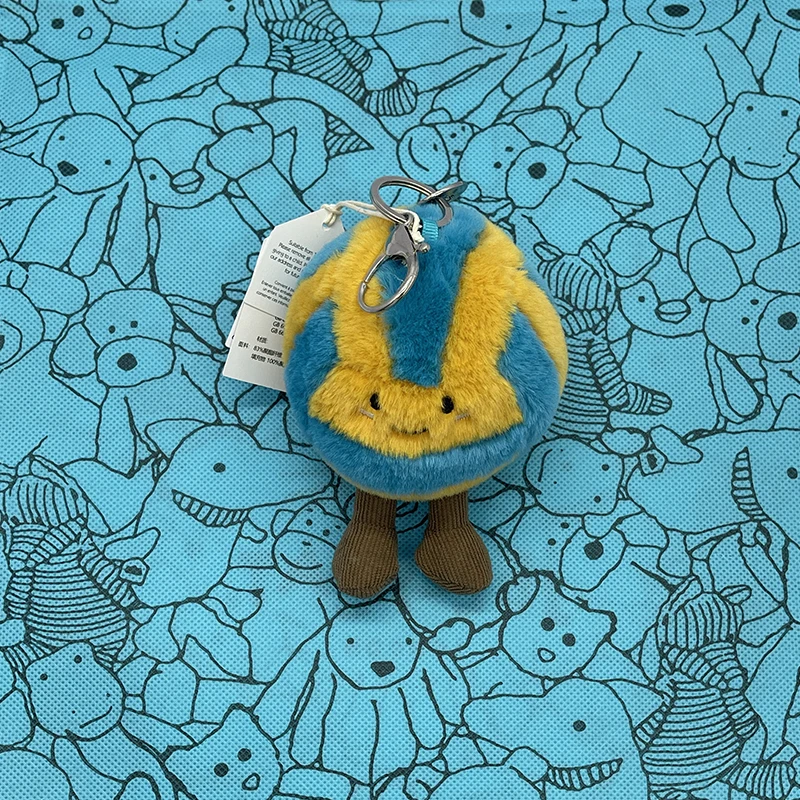 Kirsch-Anhänger Marshmallow Plüsch-Schlüsselanhänger Weltraum-Hase Plüsch-Schlüsselanhänger Golf-Serie Plüschtier Rucksack-Charm Halloween-Geschenk – Detail 1
