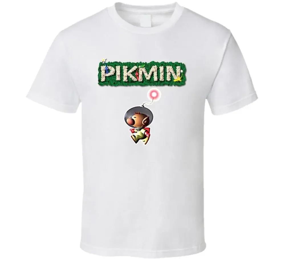 Pikmin Captain Olimar Video Game T ShirtHigh Quality 100%Cotton Short Sleeve