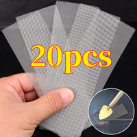 Car Stainless Steel Repair Mesh Bumper Plastic Hole Crack Patches Trimmable Welding Wire Mesh for Auto Repair Welding Machine