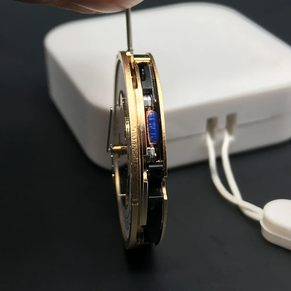 Original Ronda Gold 5030/5030D 13 Jewels Quartz Watch Movement Replacement Accessory Built-in Battery