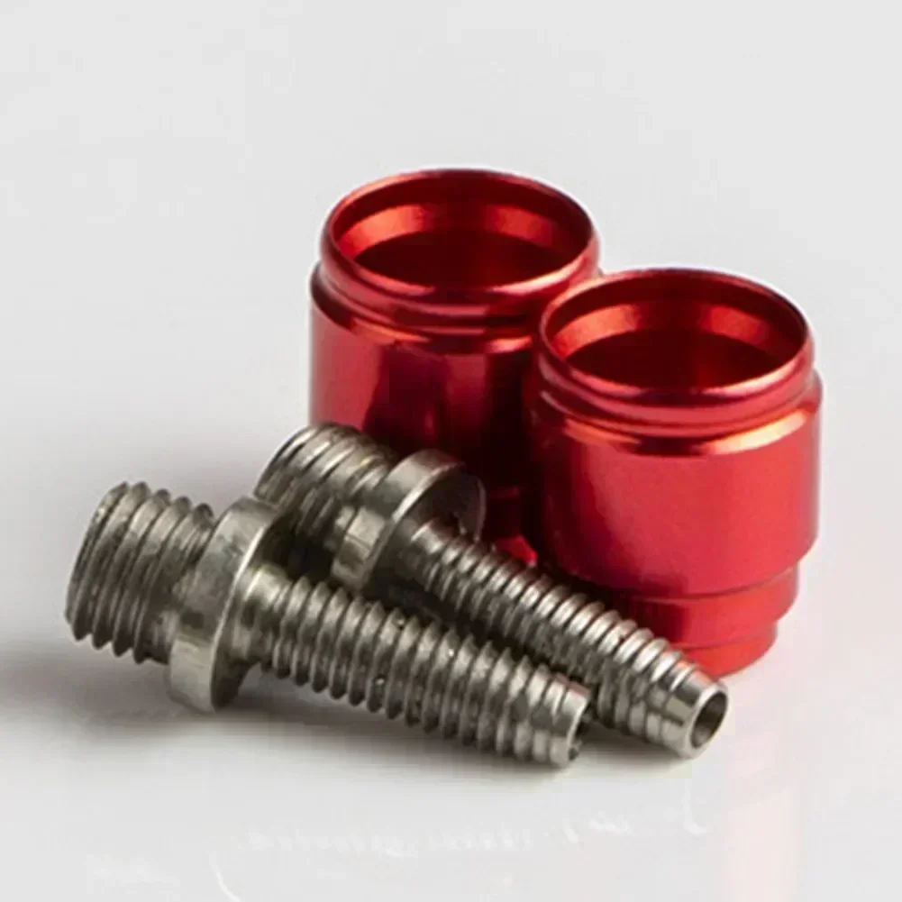 Black + Red 1x Connecting Nut For-SRAM Avid 1 X Insert Insert & Olive & Connecting Nut 10x2.125(57-152) Bicycle Parts