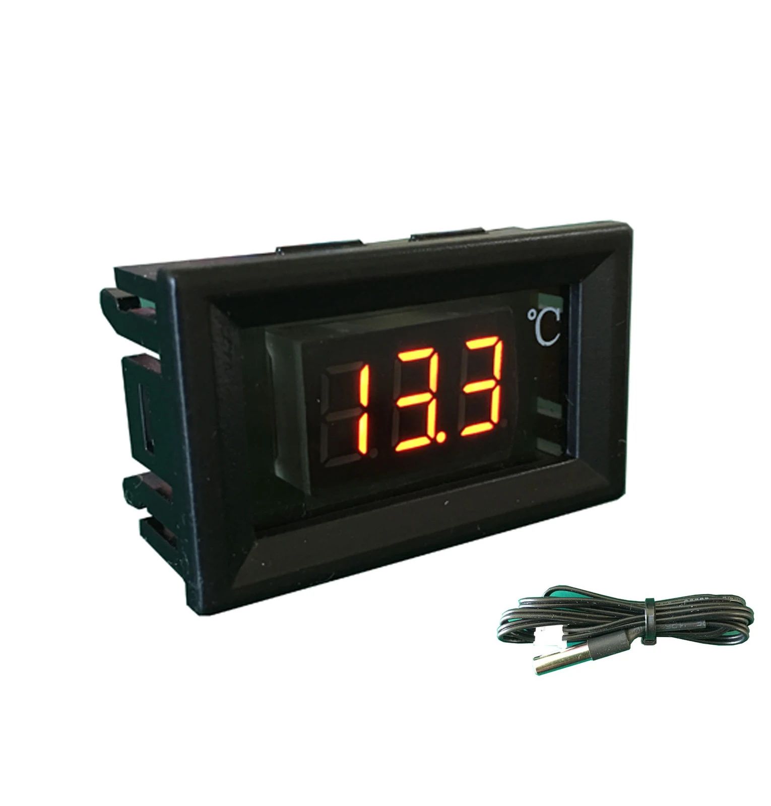 AC 110v 220v -50℃ to +120℃ LED Digital Thermometer Temperature Sensor TEMP meter for Water /Air / Indoor / Outdoor fish tank