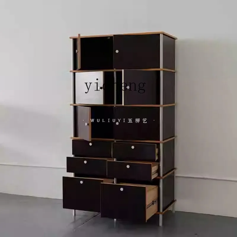 

XL Floor-standing Multi-layer Storage Cabinet Small Apartment Sofa Storage Side Cabinet Living Room Bookcase