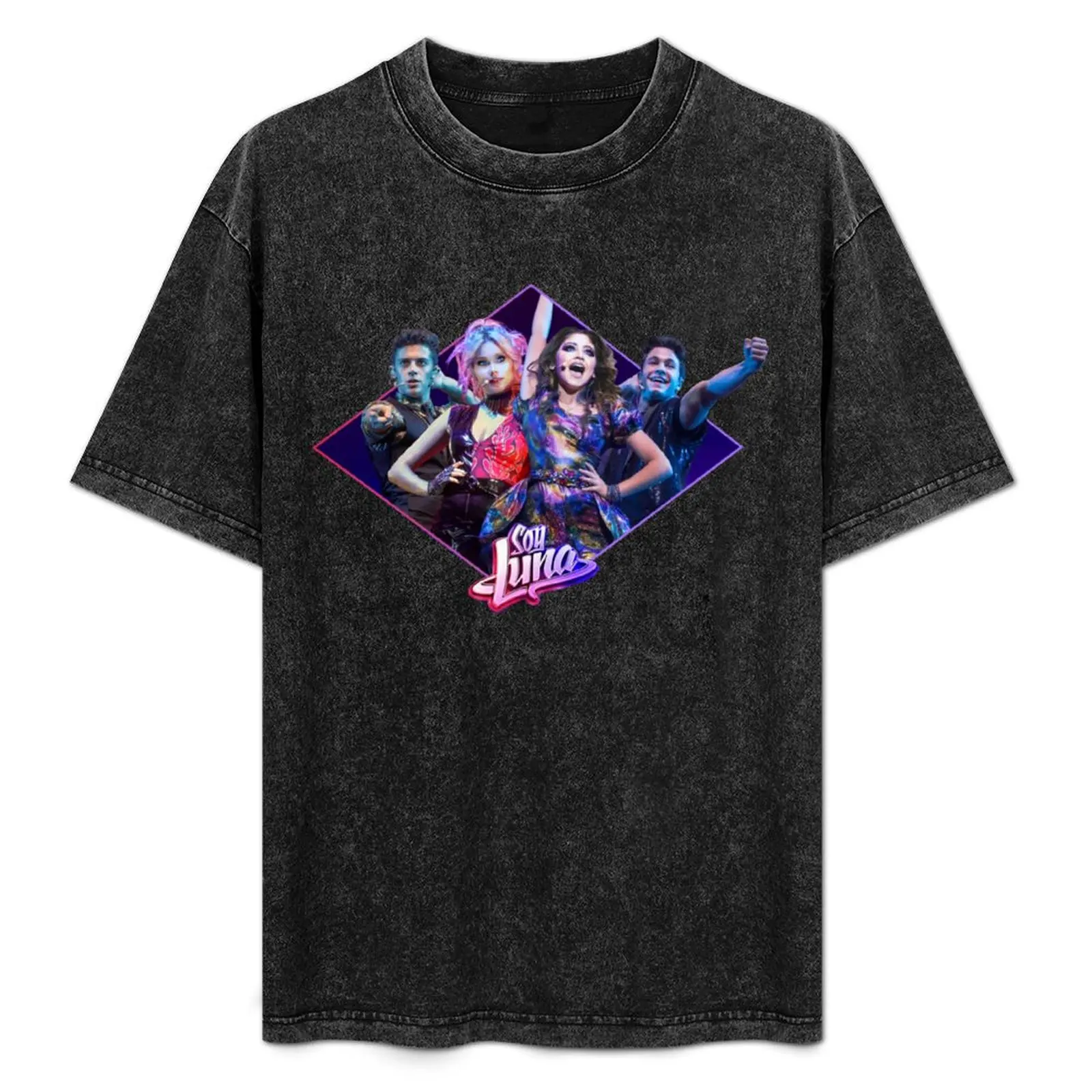 Camiseta Básica Soy Luna com Gola Redonda e Manga Curta