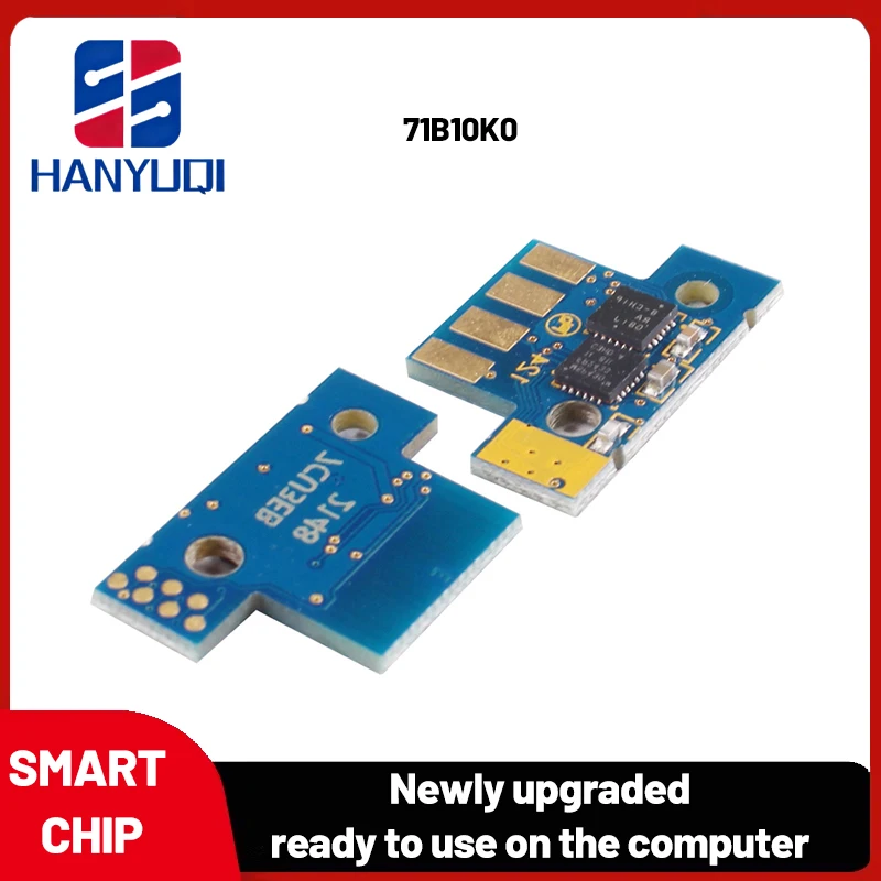 رقاقة إعادة ضبط خرطوشة الحبر المتوافقة مع NA لرقاقة الحبر Lexmarks CS317 CX317 CS417 CX417 CS517 CX517