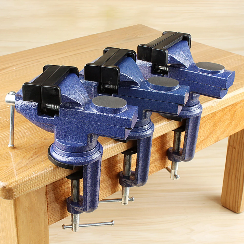 DTBD Universal Bench Vice เครื่อง Vise โลหะเต็มรูปแบบ Multifunction งานไม้เครื่องมือสำหรับ DIY ใช้ตาราง