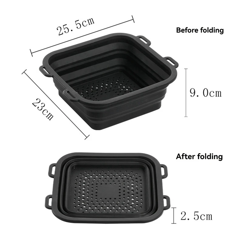 BAAG-Cubo de baño de hielo de silicona portátil, ducha de enfriamiento plegable para terapia de ducha fría