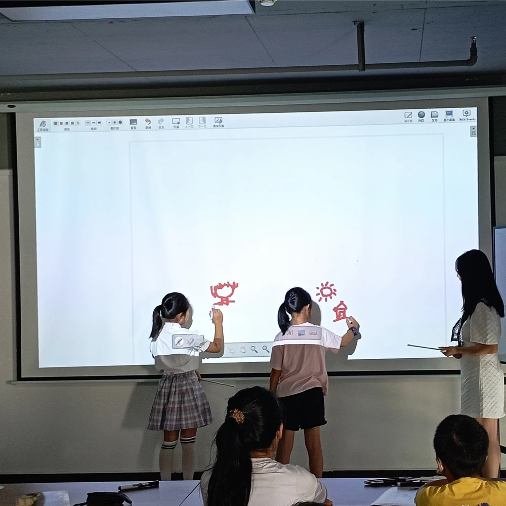 Education Electronic Interactive Whiteboard Pizarra Interactiva Smart Digital Board Portable Multi Writing Touch Points