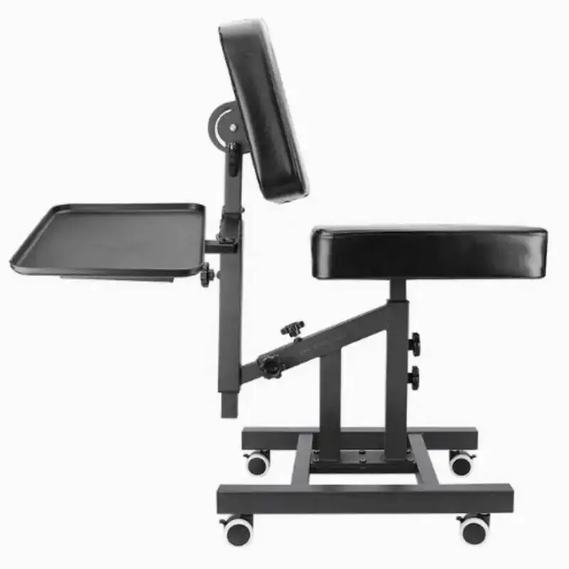 

Computer Lift Massage Tables Beauty Backrest Comfort Iron Leg Massage Tables Adjust PU Leather Furniture Table De Massage MHWSY