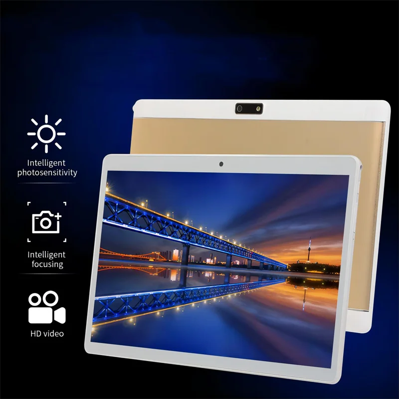 Imagem -04 - Chamada Telefônica Tablet Tipo-c 10.1 Android 7.0 Suporta Gps 1280x800ips 1gb Ram 16gb Rom Mtk6592 Quad-core 5000mah Cartão Sim Duplo 4g