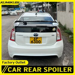 Rear Trunk Spoiler For Toyota Prius 2003-2015 Carbon Fiber Spoiler Car Rear Trunk Wing ROWEN Style Accessories Body Kit