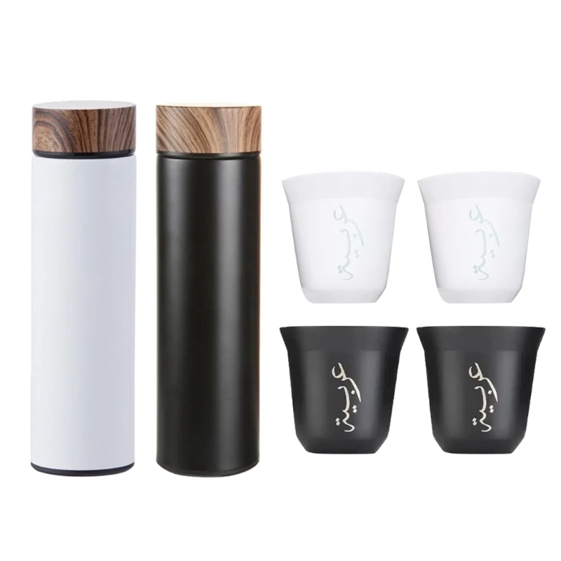 

Insulated Cup and Coffee Cups Set Pattern Cover Beverages Container Cups Stainless Steel Drinkwares for Drop shipping