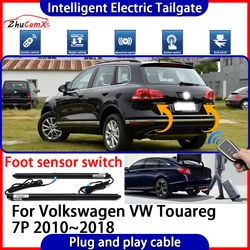 Car Automatic Lifting kit Opening Trunk Intelligent Electric Tail Gate Lift Tailgate for Volkswagen VW Touareg 7P 2010~2018