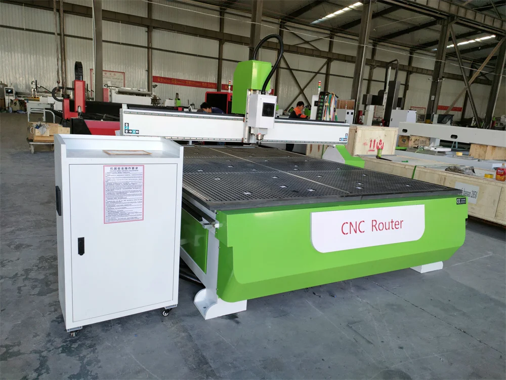 Hot Sale Automatic Cnc Cutting Machine Vacuum T Slot Table Single Head Wood Cnc Router Machine for MDF Plywood Wood Panels