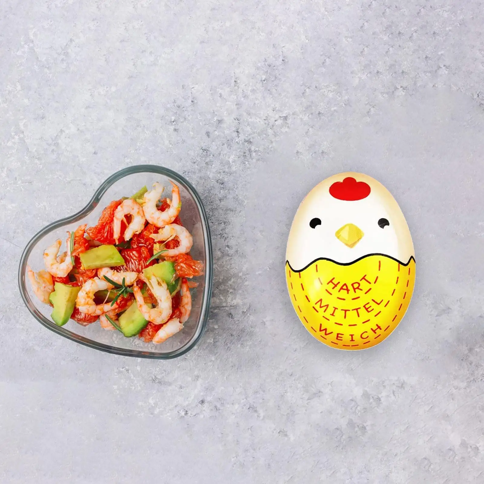 Indicatore di cottura delle uova da 2-4 pezzi, timer per uova ad alta risoluzione per cucina, sala da pranzo