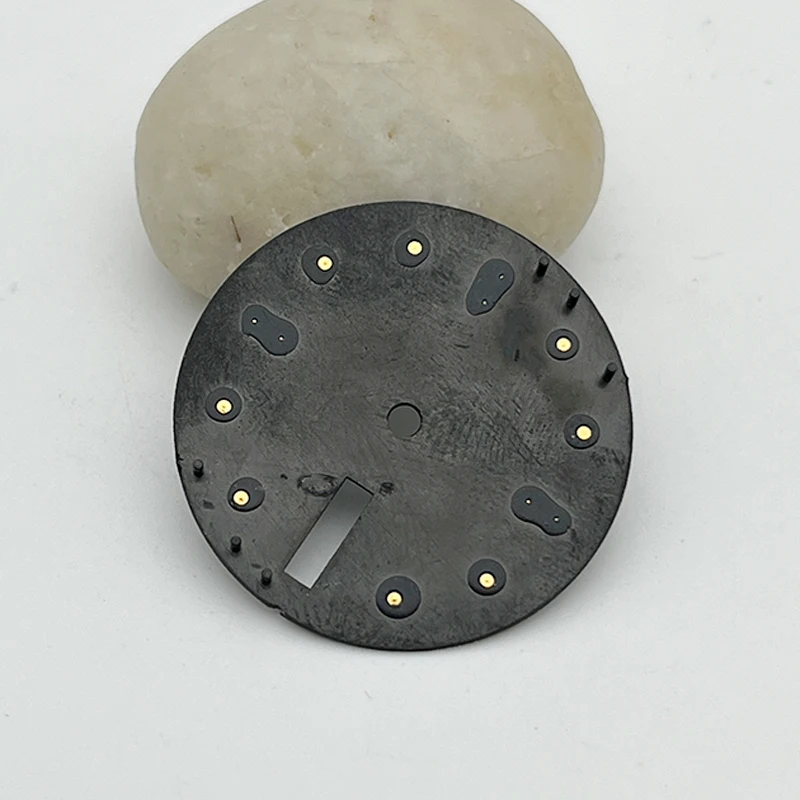 NH36 28.5mm Dial Fit NH35 NH36 7S26 Automatic Movement for SKX007 SKX009 SRPD Turtle Abalone Tuna Canne NH35 Dial and Hands
