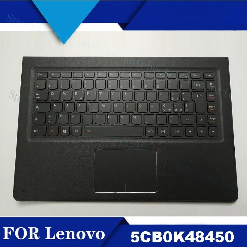

A+ Для Lenovo Yoga 900-13ISK C Shell с клавиатурой с подсветкой, итальянская раскладка, 5CB0K48450