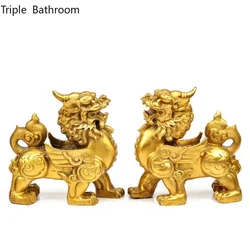 Xiupi Fengshui Decoration Zhenzhai Zhaocai Pixiu Home decoration accessories Resin Craft Gifts Gift for store opening