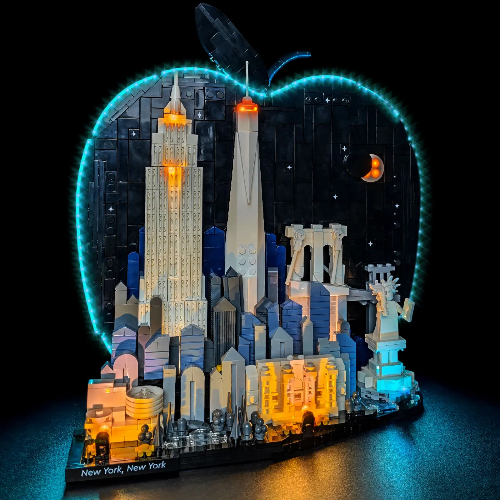 LYBMTWF LED Light Kit for Lego 21066, USB DIY Light For New York City – The Big Apple MOC Building Blocks, Bricks Not Included