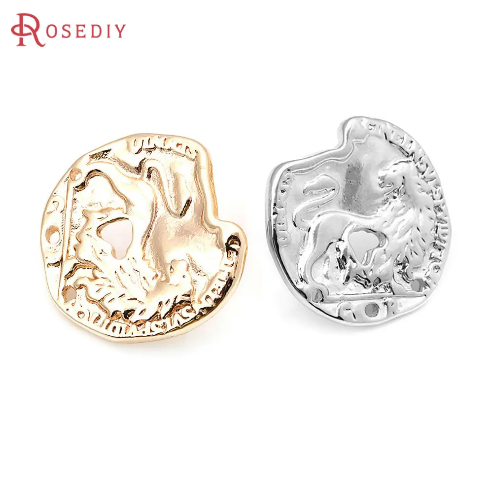 6PCS 18K Gold Color… - image