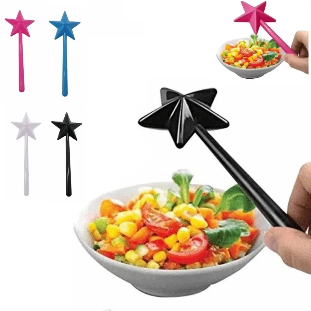 3 Holes Seasoning Magic Wand Pentagram Shape Creative Star Shaped Shake Stick Portable One Hand Operation