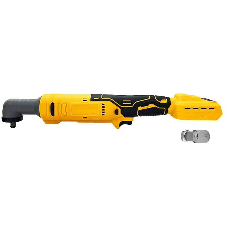

For Dewalt 18V 20V Battery 90° Angle Brushless Electric Ratchet Wrench 3/8'' 1/2'' Removal Nut Car Repair Power Tools