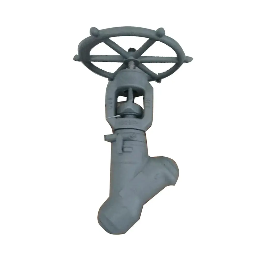 

Globe Valve 2 Way Control Stop 4'' 2500 Class Direct Gas Electrical Actuation Actuator Y Type Shut Globe Valve